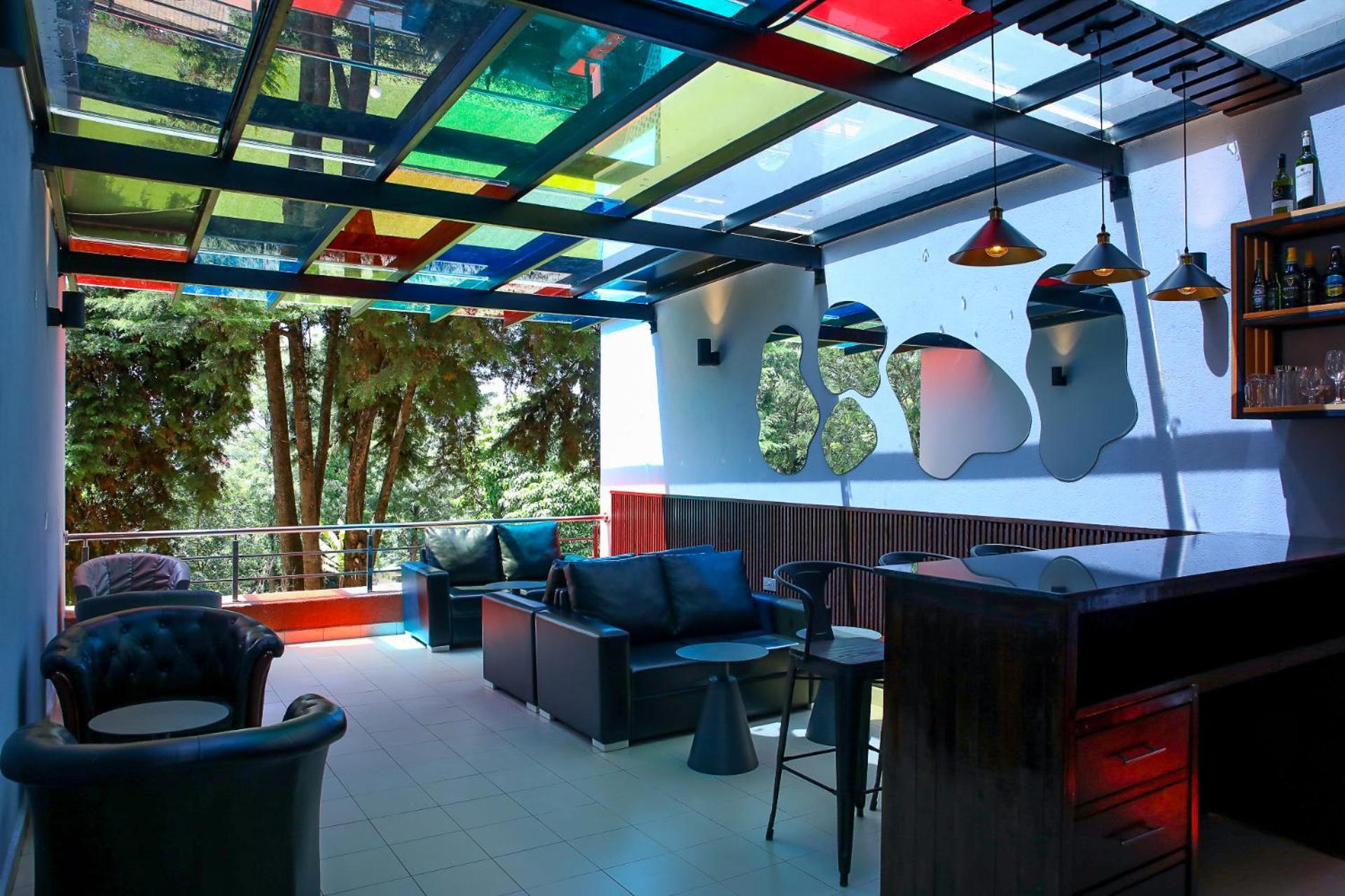 Hidden Hills boutique hotel exterior in Karen